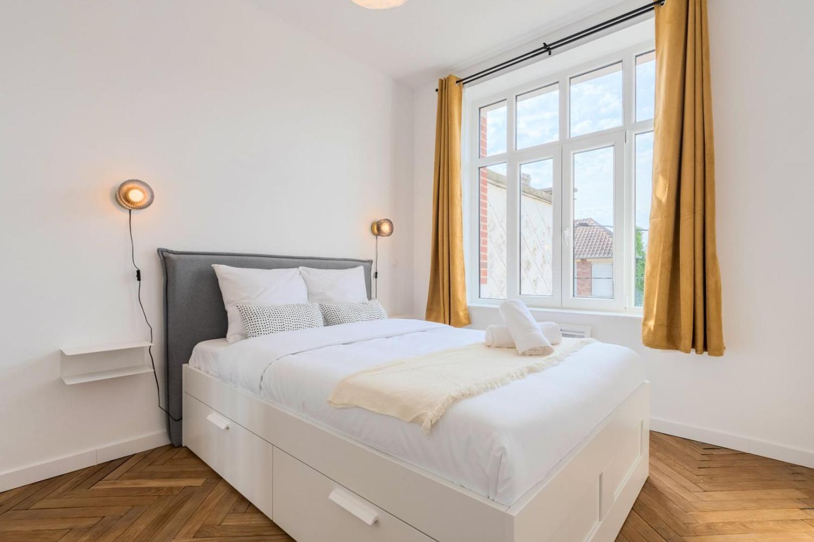 Charming Through-Apartment Renovated And Equipped! Marcq-en-Baroeul Eksteriør billede