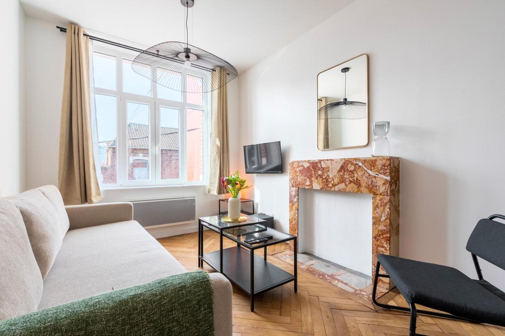 Charming Through-Apartment Renovated And Equipped! Marcq-en-Baroeul Eksteriør billede